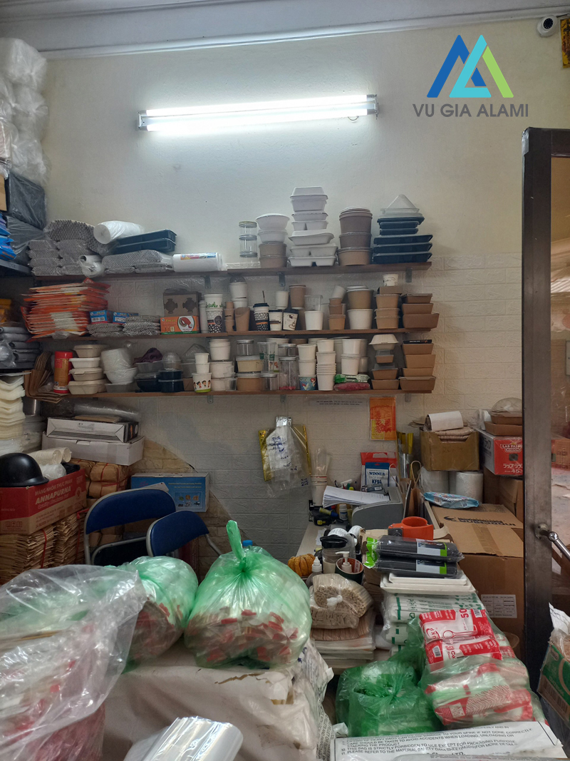 Một cửa hàng bao bì thông dụng